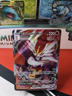 Cinderace VMAX - 036/192 - Pokemon Rebel Clash Sword & Shield Ultra Rare Card NM - Image 1