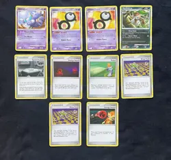 Pokemon Diamond & Pearl Set 2007, 34 Card Lot - Misdreavus, Piplup, Hippowdon… - Image 3