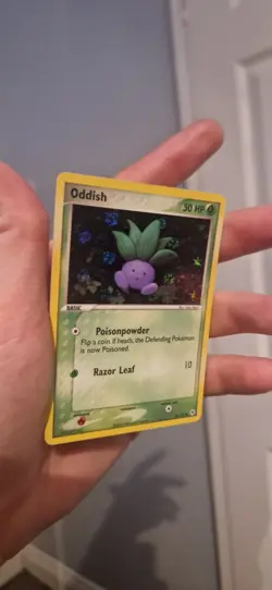 Pokemon TCG EX Hidden Legends Oddish Reverse Holo Card 68/101 MINT/NM Condition - Image 1
