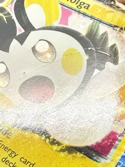 Pokemon TCG Emolga EX 46/146 XY Ultra Rare Holo English 2014 *MP w/ scratch* - Image 3