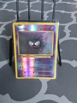 Pokemon Card Gastly 47/108 Holo Near Mint - Image 1