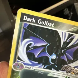 Pokemon Dark Golbat 34/109 - EX Team Rocket Returns - Reverse Holo - NM - Image 4
