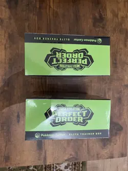 2x Pokemon Centre Perfect Order ETB Sealed – See Description - Image 5