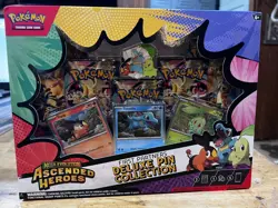 Pokemon Ascended Heroes First Partner Deluxe Pin Collection Sealed New - Image 1