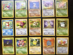 NM Pokemon TCG 1st Edition “Jungle” Uncommon/ Common Set (#33-#64) - Image 3