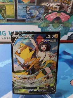 Zeraora V TG16/TG30 - Ultra Rare Sword & Shield: Silver Tempest Pokemon NM - Image 1