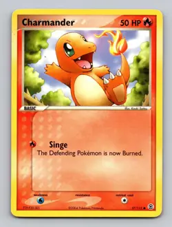 Charmander 57/112 Common FireRed & LeafGreen Pokemon Lightly Played - Image 1