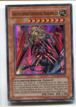 Yu-Gi-Oh! Ungeheuermaschinenkonig Barbaros Ur Super Rare ANPR-DE097 - Image 1