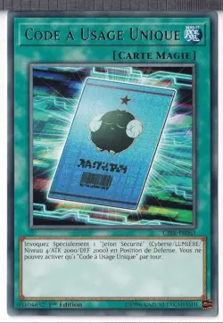 Code a Usage Unique 1ere Edition R - CIBR-FR061 - Carte Yu-Gi-Oh Francaise - Image 1