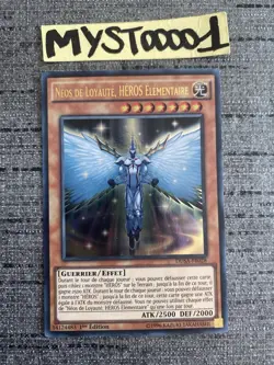 Carte Yu-gi-oh! Neos De Loyaute Heros Elementaire DUSA-FR028 Ultra Rare Francais - Image 1