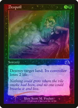 Despoil FOIL Prophecy PLD Black Common MAGIC THE GATHERING MTG CARD ABUGames - Image 1