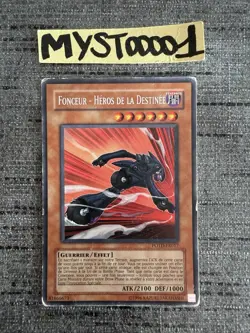 Carte Yu-gi-oh! Fonceur Heros De La destinee POTD-FR017 Rare Francais Occasion - Image 1