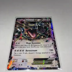 Rayquaza EX XY69 XY Promo Holo Pokemon TCG Card 170 MP-LP English - Image 1