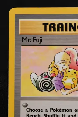 Mr. Fuji 1st Edition 58/62 LP+ Fossil Regular Uncommon Pokemon TCG Card - Image 2