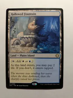 Hallowed Fountain Regular Rare #265 MTG Lorwyn Eclipsed Non Foil - Image 1