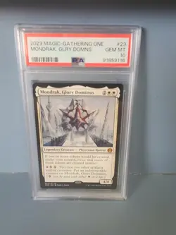 2023 MTG Mondrak Glory Dominus #23 PSA 10 - Image 1