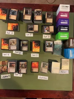 Lord of the Rings LOTR TCG Collection Lot Over 2000 Cards Decks Foils - Image 1