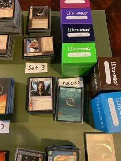 Lord of the Rings LOTR TCG Collection Lot Over 2000 Cards Decks Foils - Image 3
