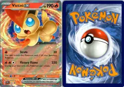 Victini ex 142 Holo Promo Scarlet & Violet Promo Pokemon Near Mint - Image 3