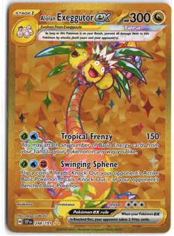 Alolan Exeggutor ex 248/191 Hyper Rare Surging Sparks Pokemon NM - Image 1