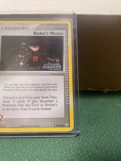 Pokemon TCG: Rocket's Mission #88/109 Team Rocket Returns, Reverse Foil, MP/LP - Image 4