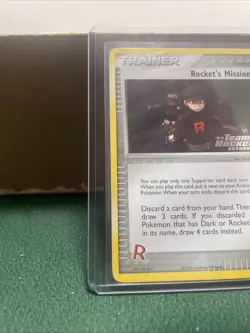 Pokemon TCG: Rocket's Mission #88/109 Team Rocket Returns, Reverse Foil, MP/LP - Image 5