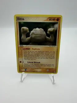 Pokemon TCG - Ditto #62/113 (Geodude) EX Delta Species Yuka Morii Common LP - Image 1