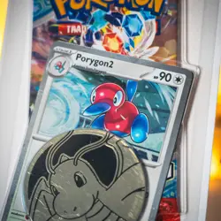 Pokemon SV Stellar crown booster Pack + Holo Porygon 2 & counter FACTORY SEALED - Image 3