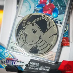 Pokemon SV Stellar crown booster Pack + Holo Porygon 2 & counter FACTORY SEALED - Image 5