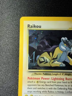 Pokemon Raikou 13/64 Neo Revelation Holo Rare WOTC Vintage 2001 💎NM💎 - Image 3