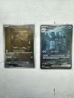Paradox Rift Pokemon Tcg Golisopod Ex 246/182 And Wimpod 191/182 - Image 1