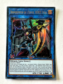 Carte Yu-Gi-Oh - JCC - Dispositifeur de l'Enfer, Heros XTRA - DUOV-FR013 - Image 1