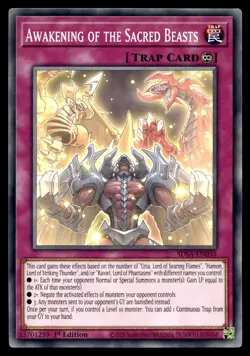 AWAKENING OF THE SACRED BEASTS SDSA-EN035 STRUCTURE DECK: SACRED BEASTS YU-GI-OH - Image 1