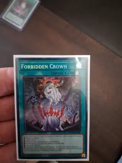 Yu-Gi-Oh TCG Forbidden Crown (Secret rare) - Image 1