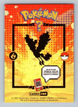 Pokemon Card - Moltres 146 - Card Tops - Pokedex Database 2024 - Image 2
