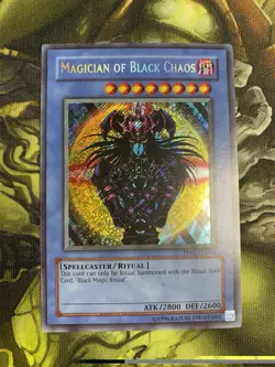 Magician of Black Chaos PP01-EN001 Premium Pack 1 Holo Yugioh TCG Card - Image 1
