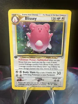 Blissey Neo Revelation Holo Rare Card 2/64 First Edition - Image 1