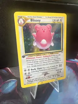 Blissey Neo Revelation Holo Rare Card 2/64 First Edition - Image 3