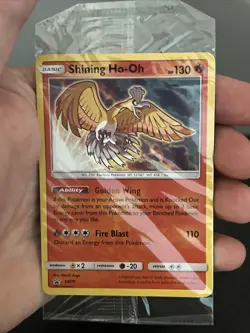 Pokemon TCG Sealed Shining Ho-Oh SM70 SM Promo Holo Card - Image 4
