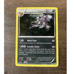 Pokemon Umbreon Promo Holo Card XY XY96 Stage 1 100 HP Mach Claw - Image 1