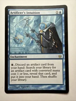 MTG Artificer's Intuition Fifth Dawn Regular NM - Image 1