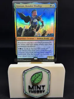 Kinnan, Bonder Prodigy MTG (Prerelease) FOIL Ikoria Lair of Behemoths IKO 192 - Image 1