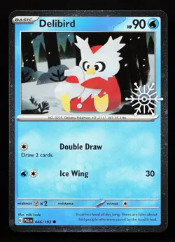 Delibird (Holiday Calendar) 046/193 Miscellaneous Cards & Products Pokemon Card - Image 1