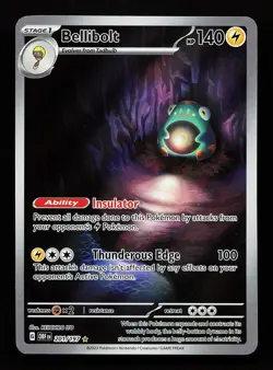 Bellibolt 201/197 Illustration Rare Obsidian Flames Pokemon Card - Image 1