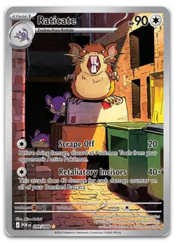 Raticate - 099/088 #99/88 (Holo) (NM) ME03: Perfect Order POR Pokemon - Image 1