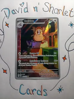 Raticate 99/88 Illustration Rare Pokemon Perfect Order ME03 NM/M - Image 1