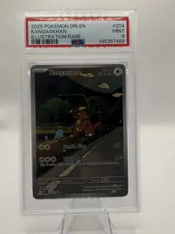 Pokemon 2025 Destined Rivals Kangaskhan #204/182 PSA 9 - Image 1