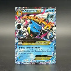 Pokemon TCG M Blastoise EX 30/146 XY Ultra Rare Holo English 2014 *LP* - Image 1