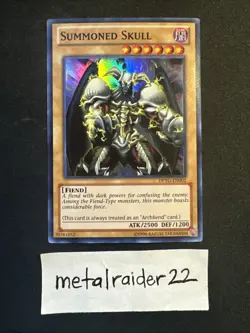 Yugioh Summoned Skull DPYG-EN002 Super Rare Near Mint - Image 1