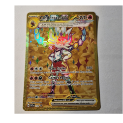 Pokemon Cinderace ex Holo Promo Card SVP 163 Scarlet & Violet 320HP English - Image 1